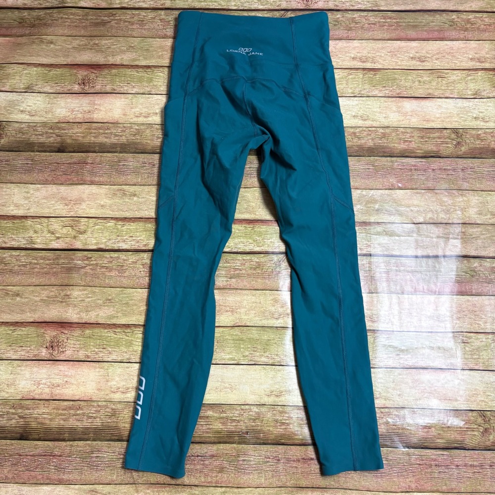 Lorna Jane Teal High Waisted Active Leggings with Pockets XXS